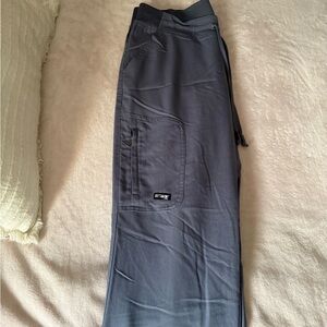 Grey's Anatomy Women’s Charcoal Cargo Scrub Pants